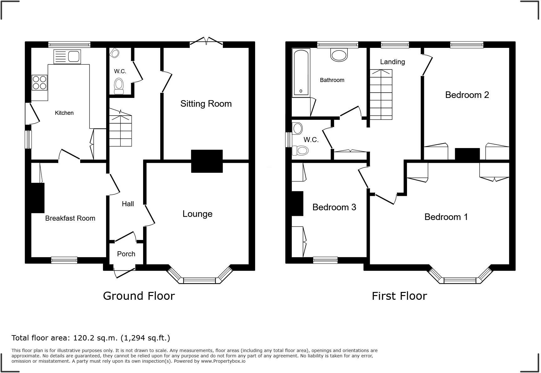 Listing floorplan