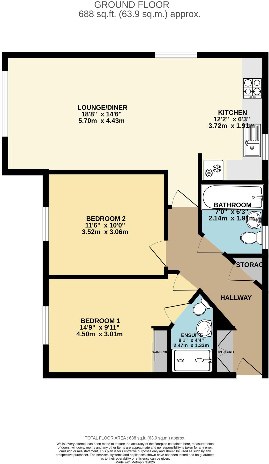 Countess Way, Broughton, Milton Keynes, Buckinghamshire, MK10 floorplan
