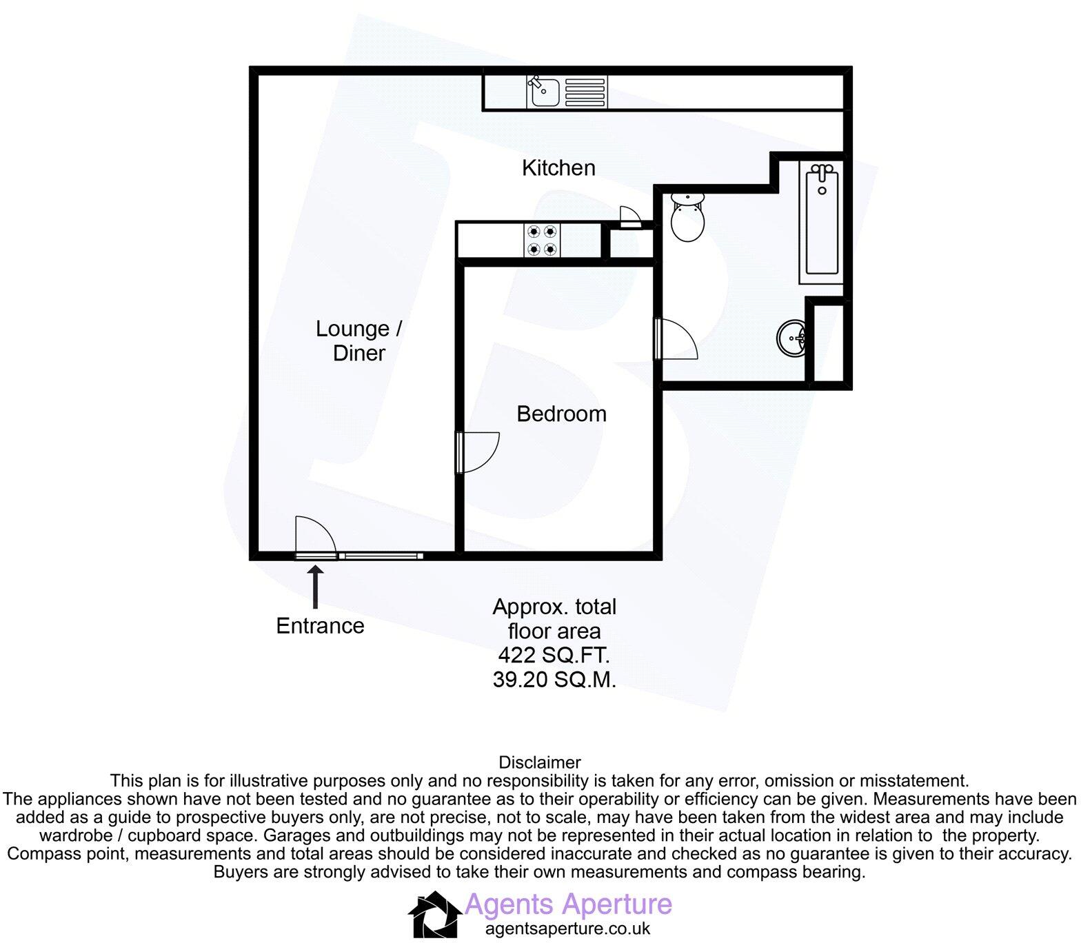 Sunnymede Court, 21-23 Cavell Road, Billericay, Essex, CM11 floorplan