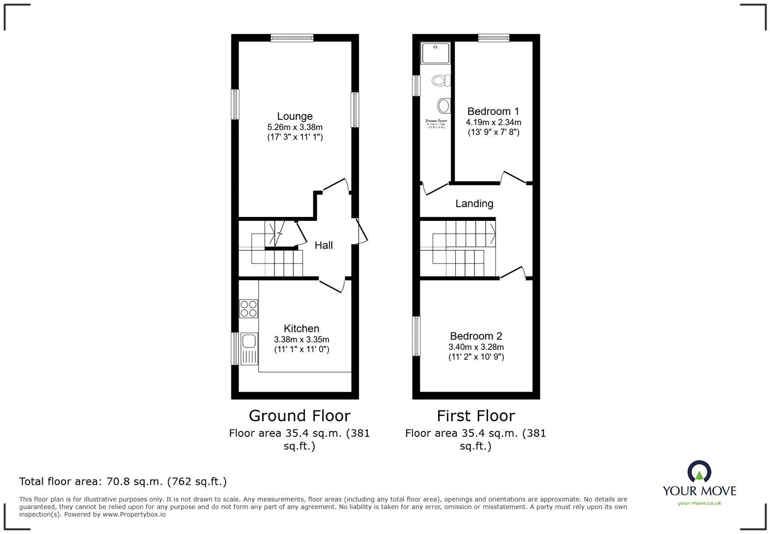 Bishop Street, Stoke-on-Trent, Staffordshire, ST4 floorplan