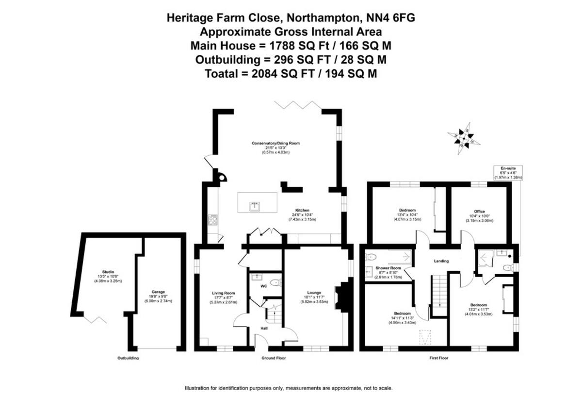 Heritage Farm Close, Hardingstone, Northampton NN4 6FG floorplan