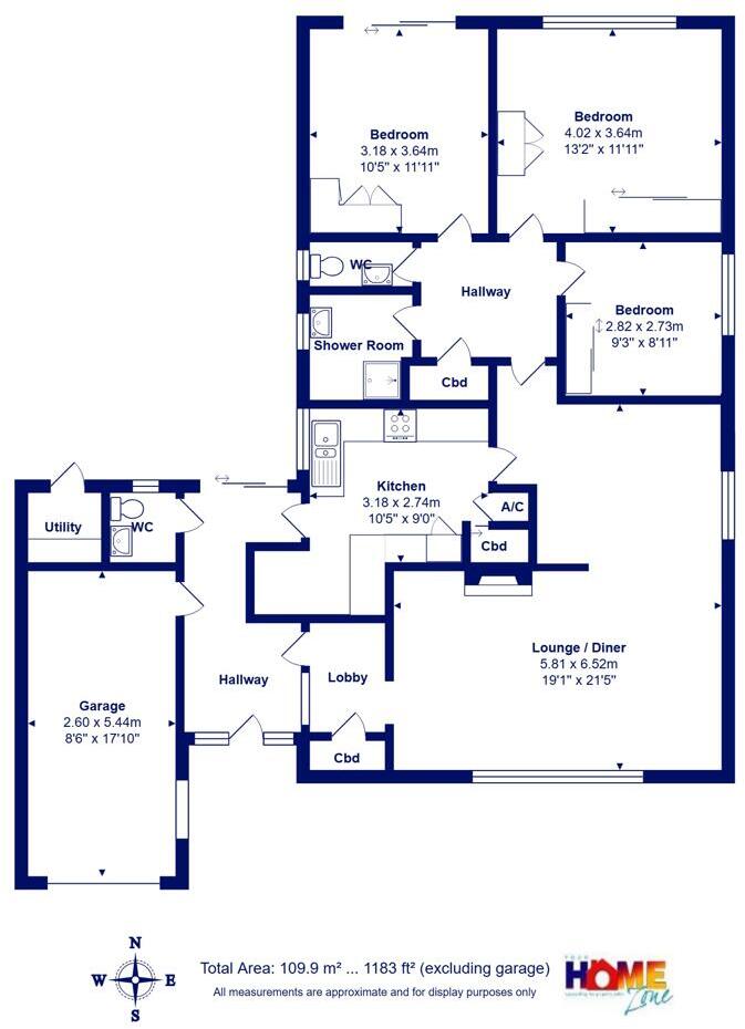 Pinewood Road, Highcliffe on Sea floorplan