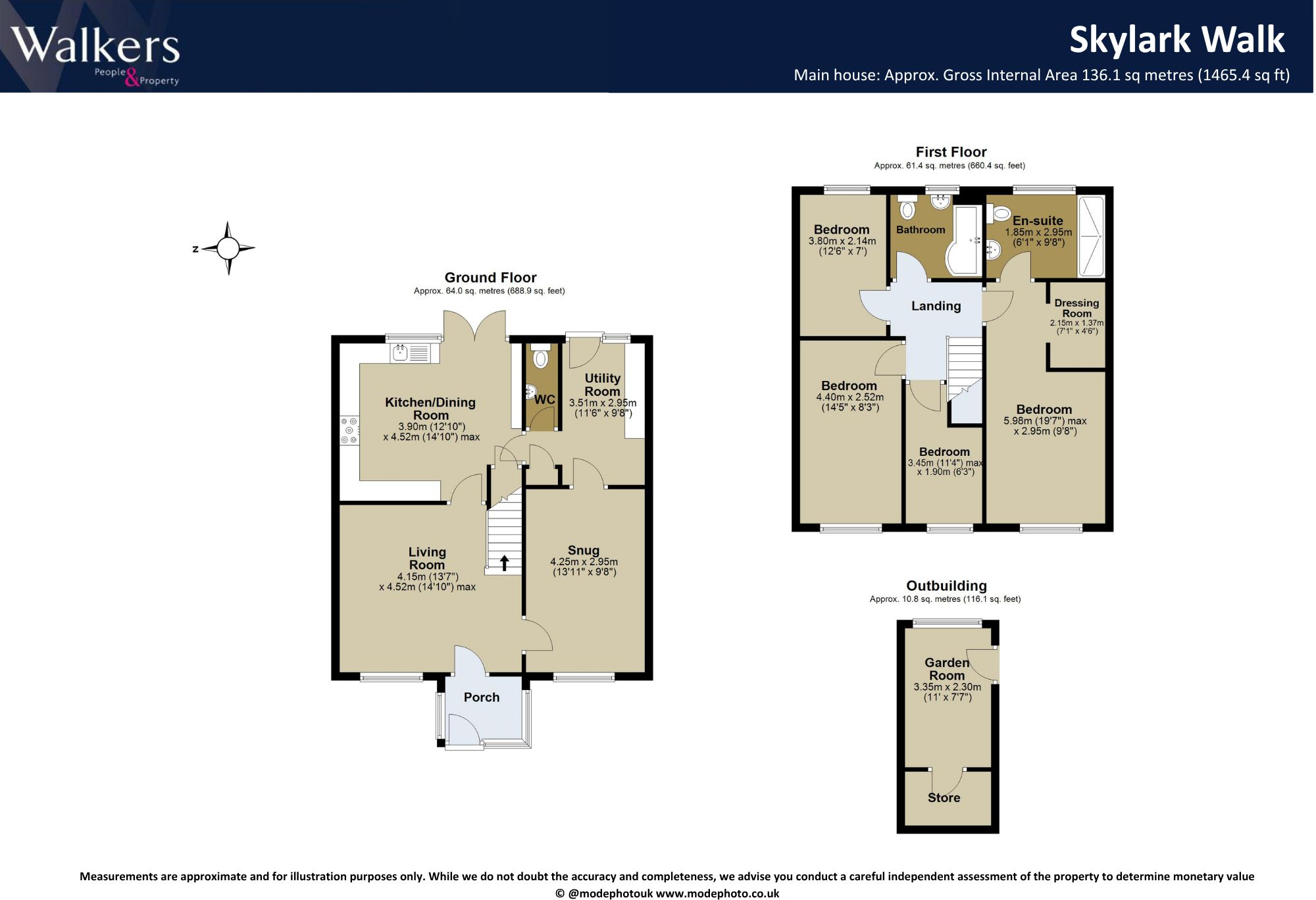 Skylark Walk, Chelmsford floorplan