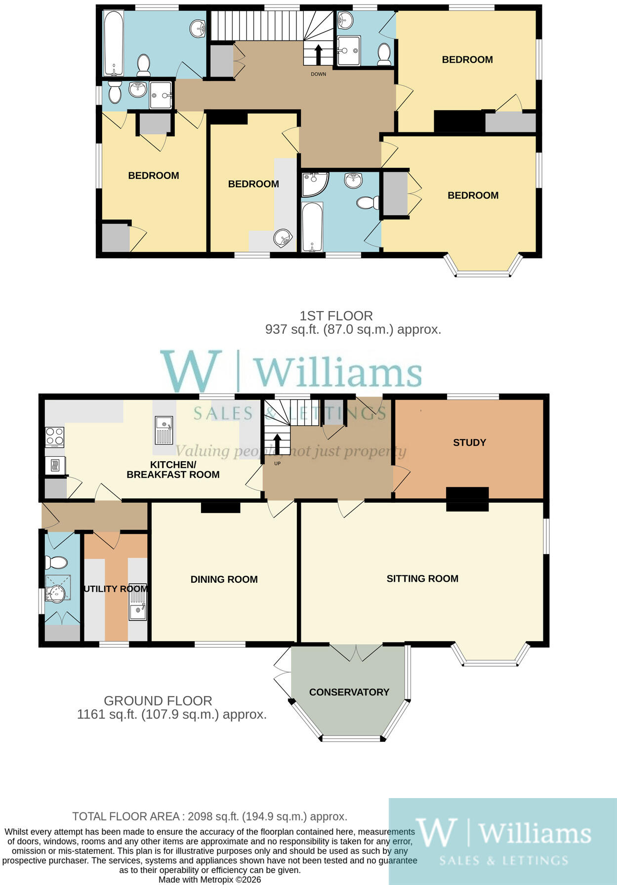 Cypress Road, Newport, Isle Of Wight floorplan