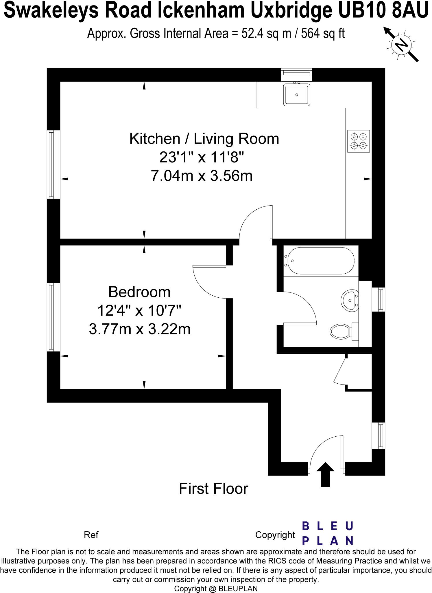 236A Swakeleys Road, Ickenham, Uxbridge, UB10 floorplan