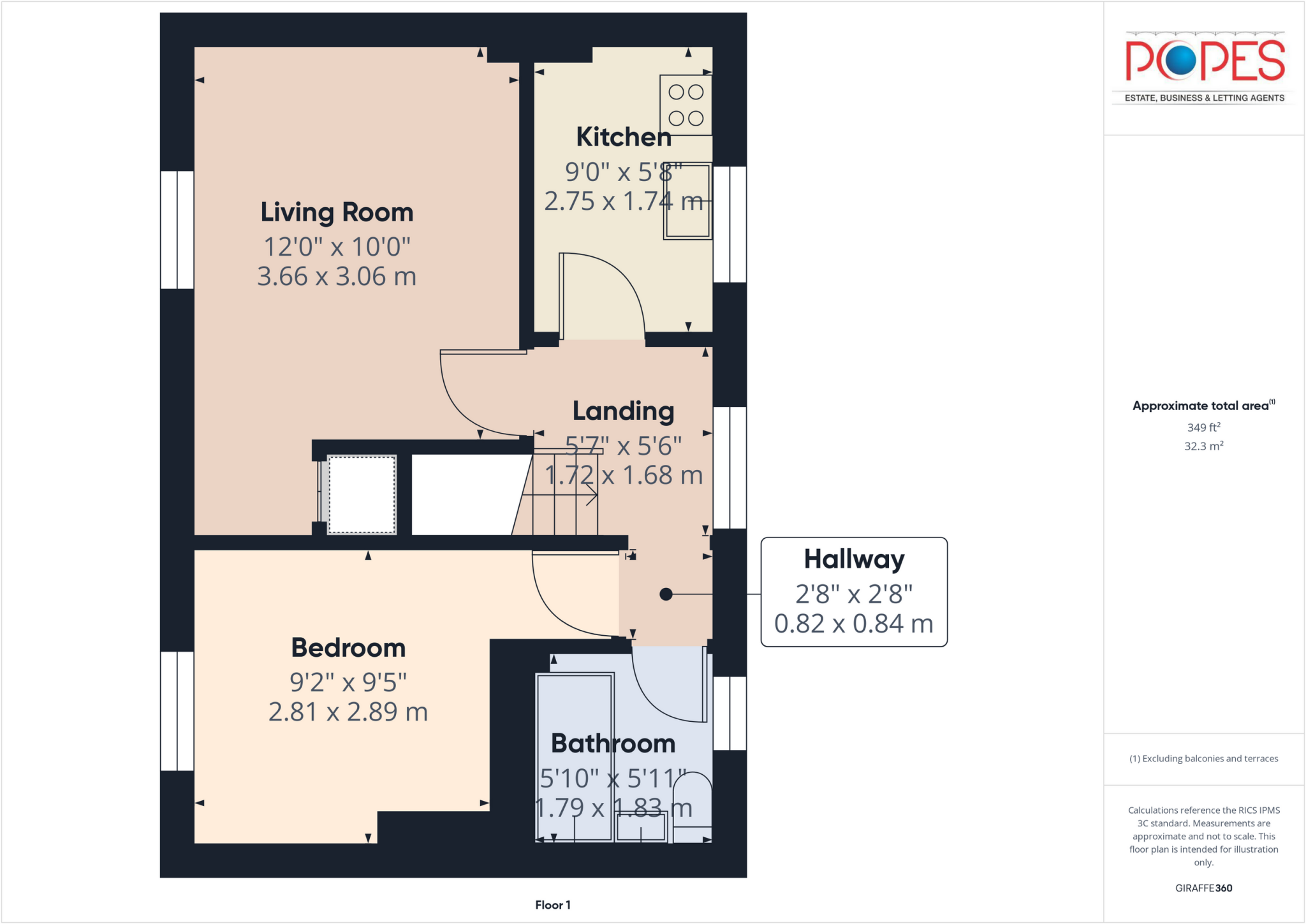 Woodlands View, West Looe, Cornwall floorplan
