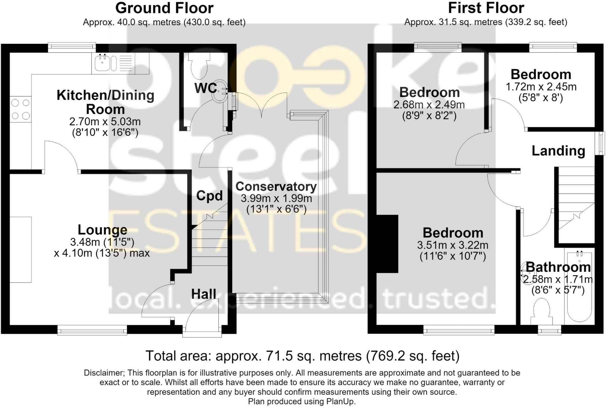 Poplar Grove, Ramsbottom floorplan