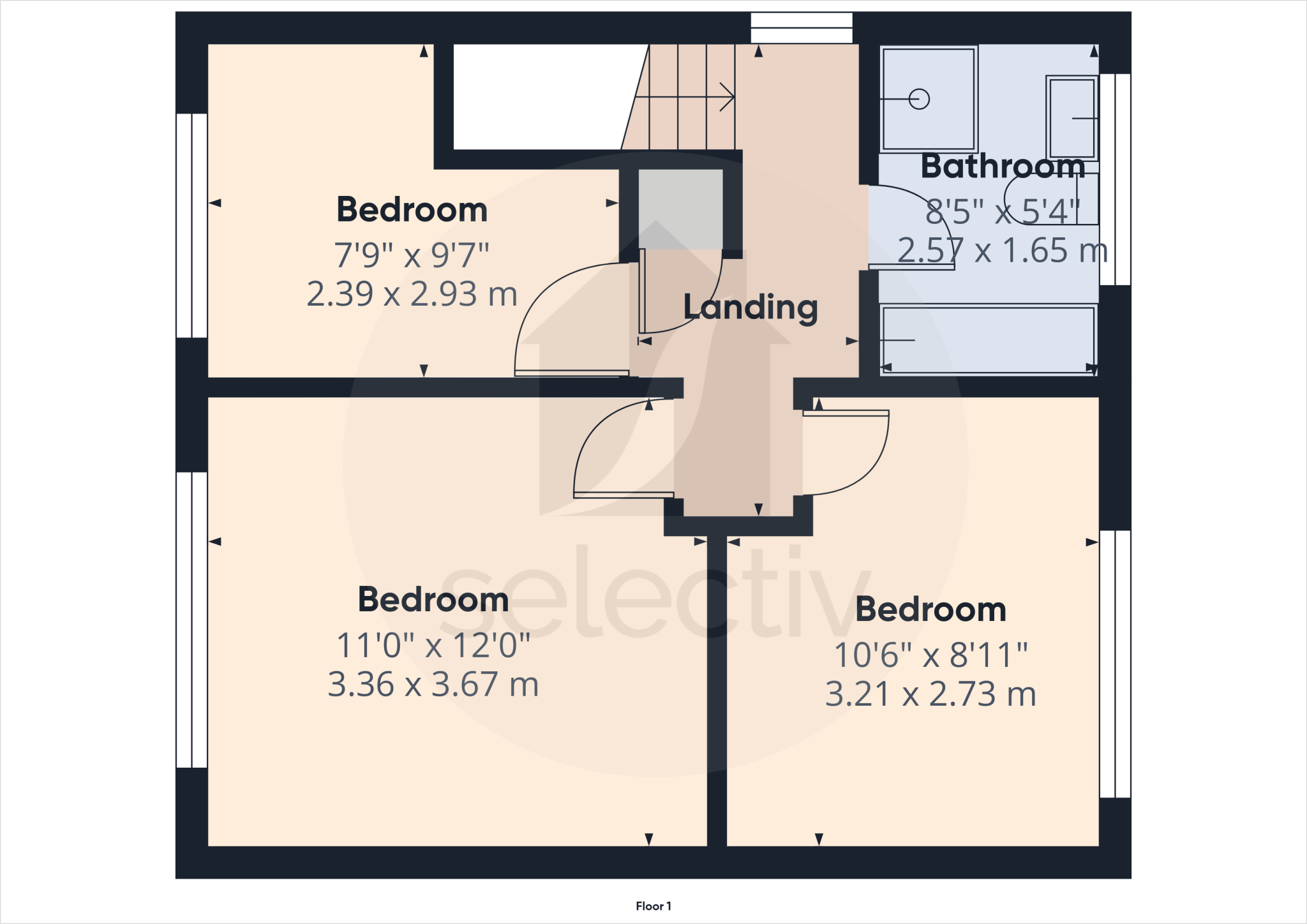 Gleneagles Road, New Marske, North Yorkshire floorplan