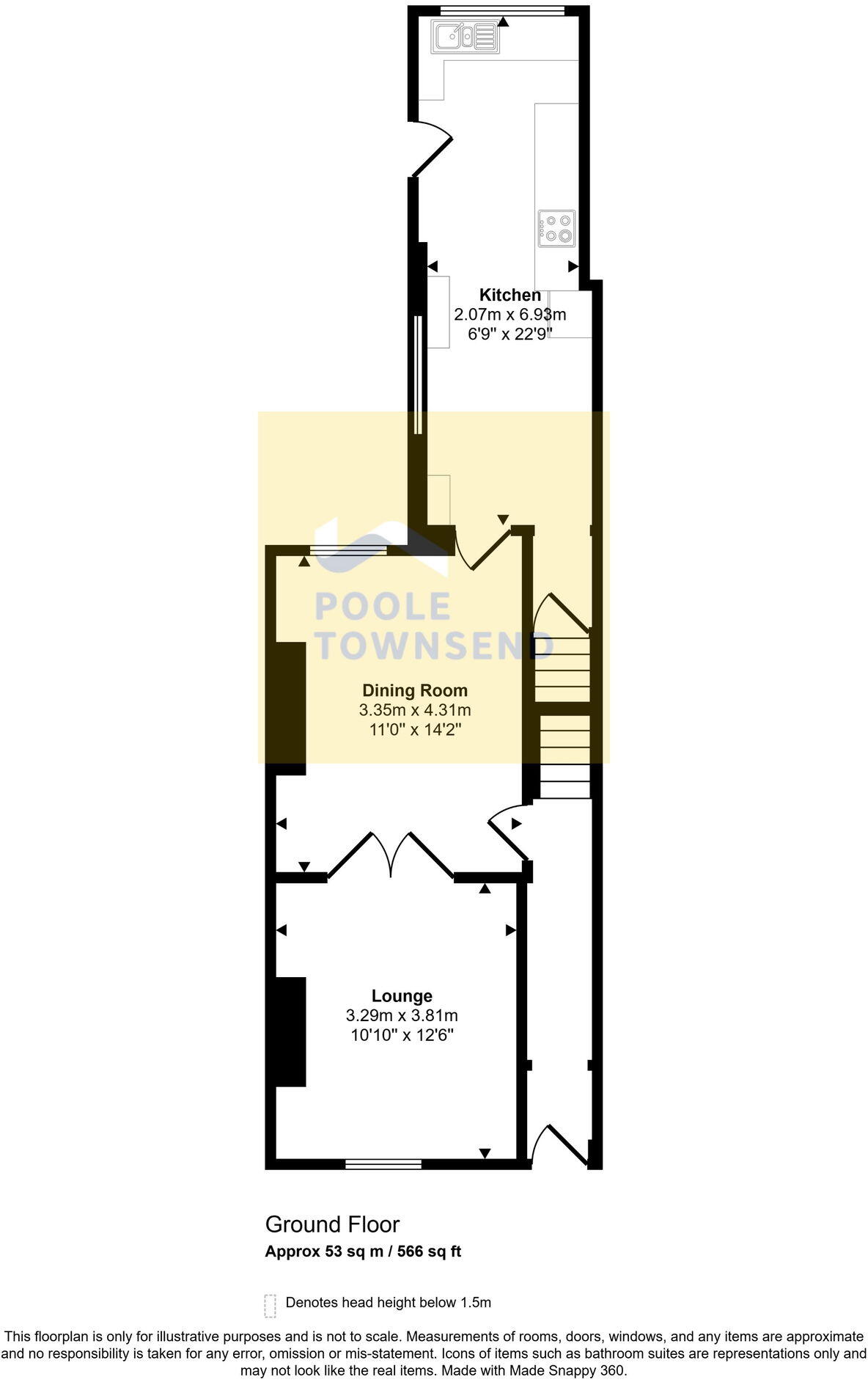 Dalton Road, Askam-In-Furness, LA16 7AP floorplan