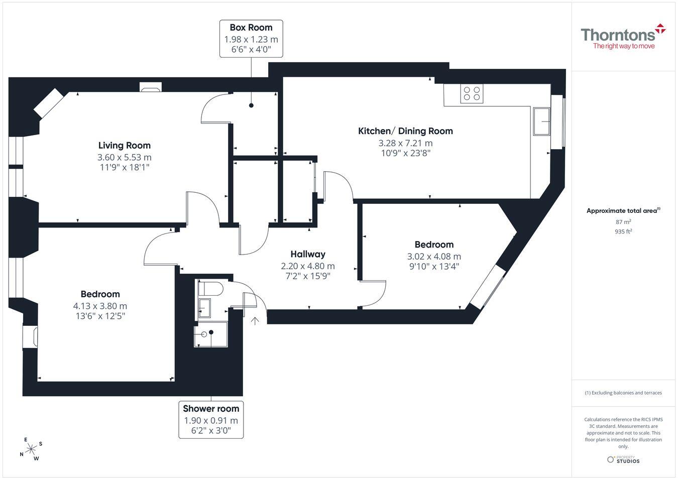Marchmont Crescent, Edinburgh, EH9 floorplan