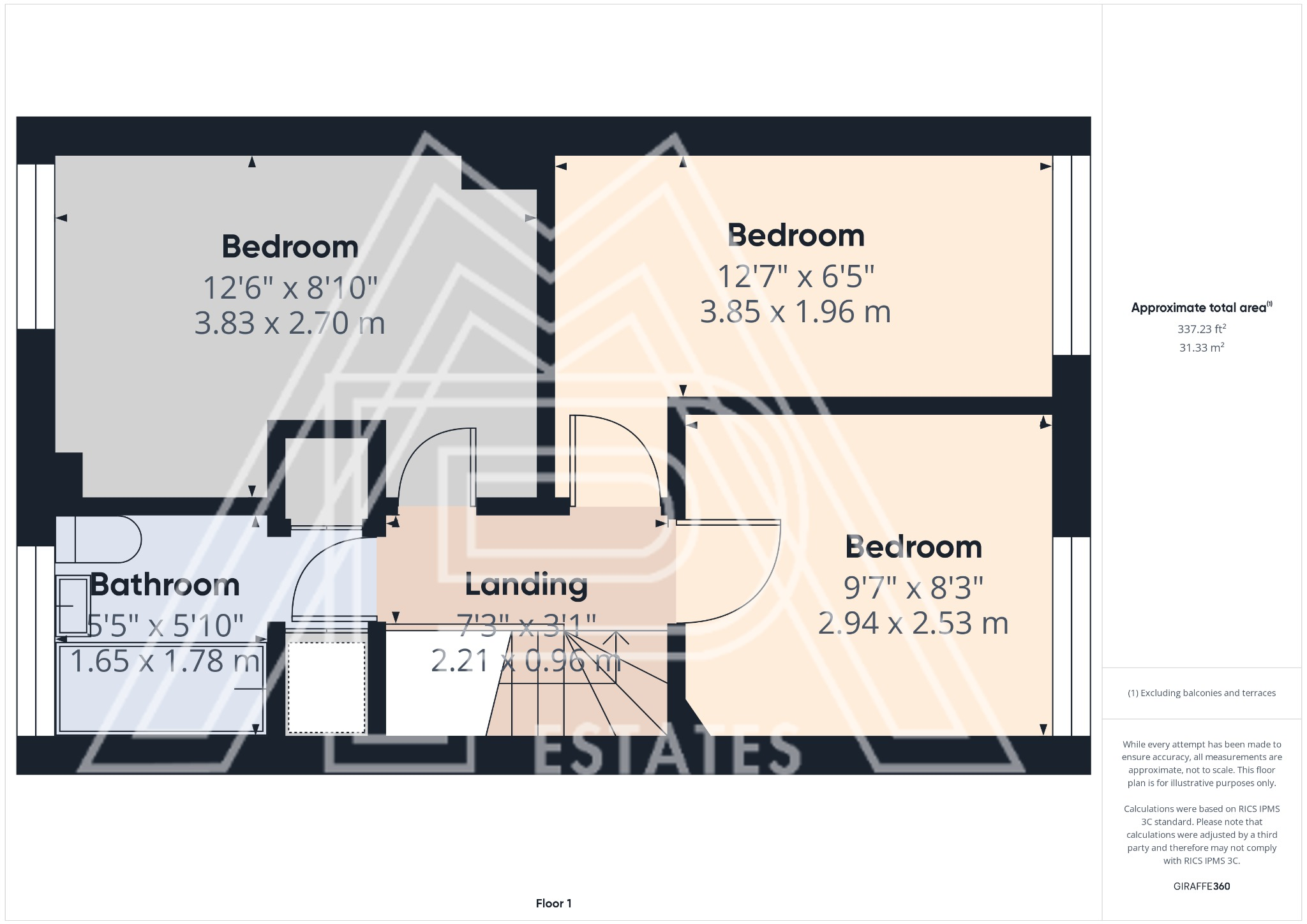 Peartree Close, South Ockendon, Essex, RM15 floorplan