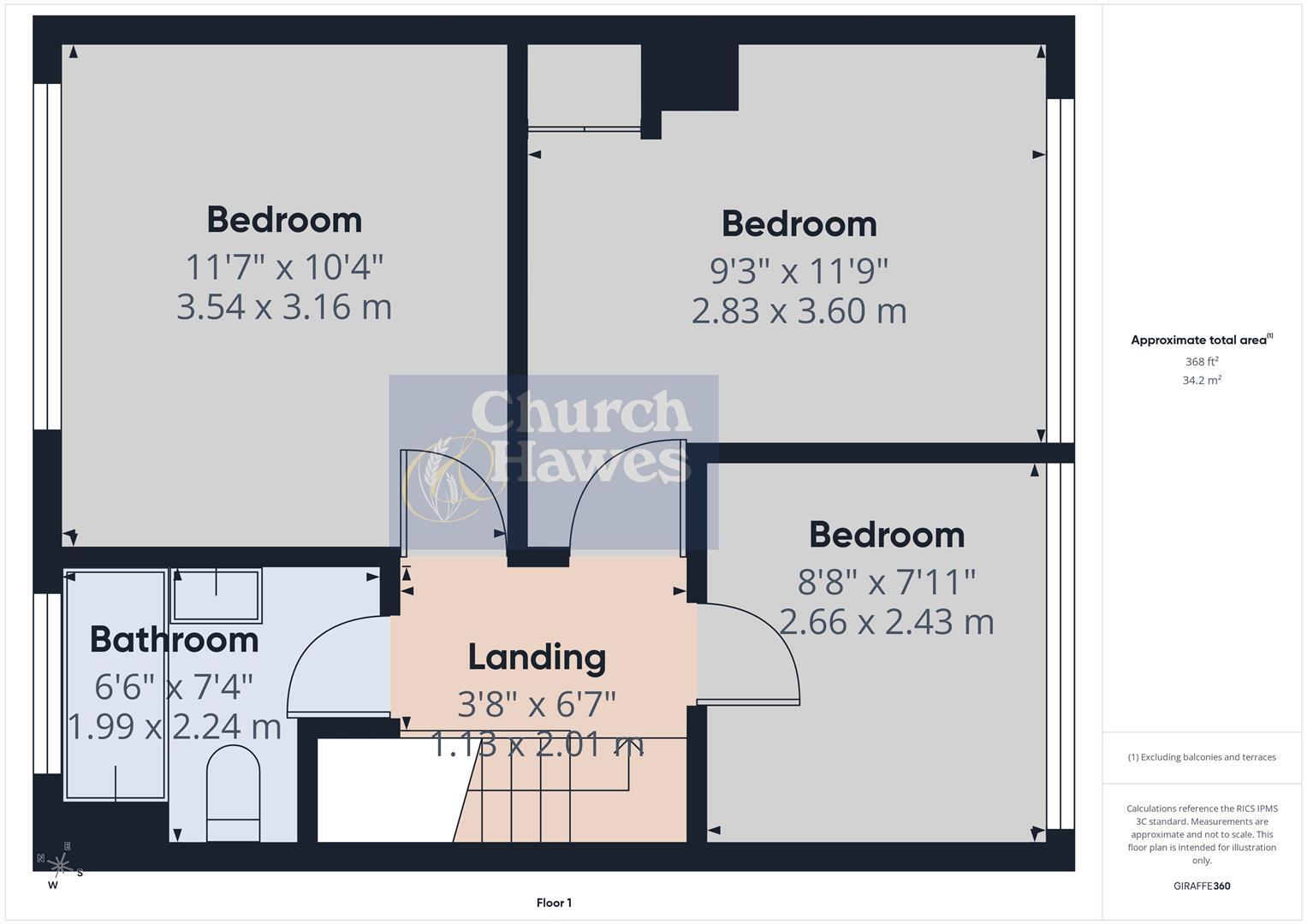 Dorset Road, Maldon floorplan
