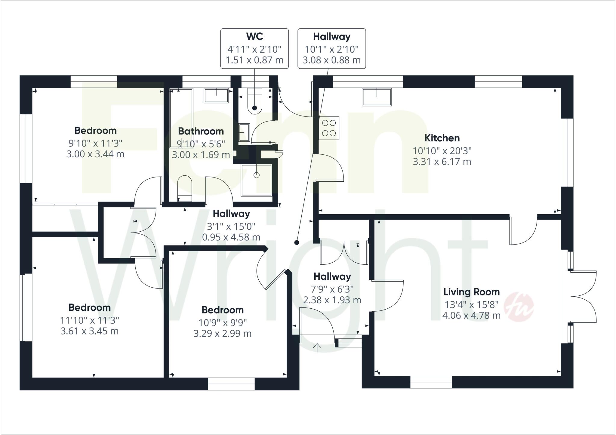 Trinity Close, Manningtree, Essex, CO11 floorplan