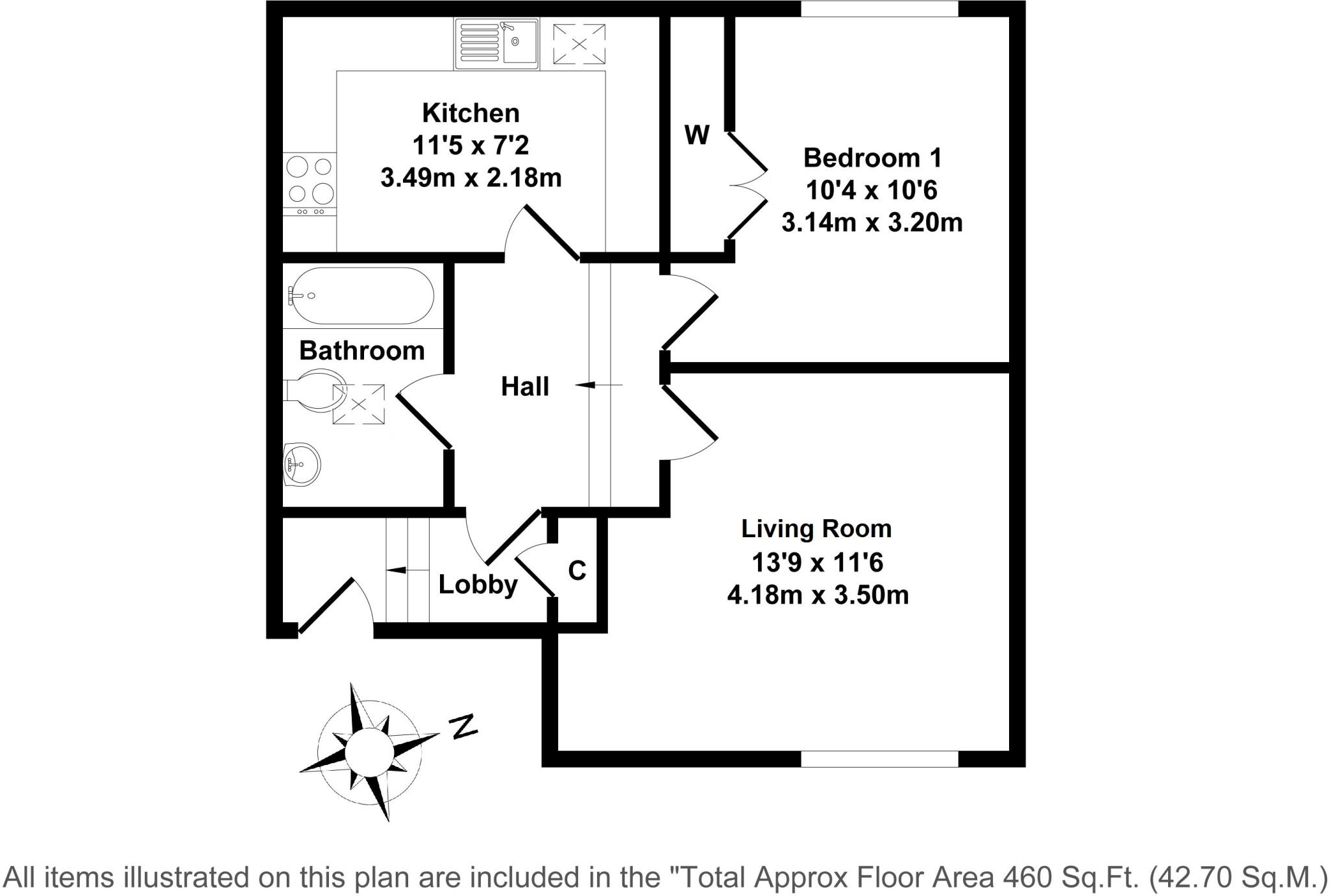 White Hart Mews, Chipping Norton, OX7 floorplan