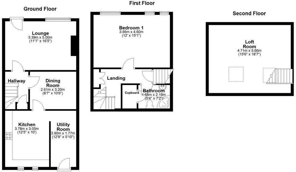 Midland Terrace, Carnforth floorplan
