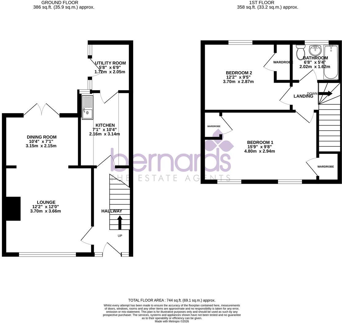 Green Crescent, Gosport floorplan