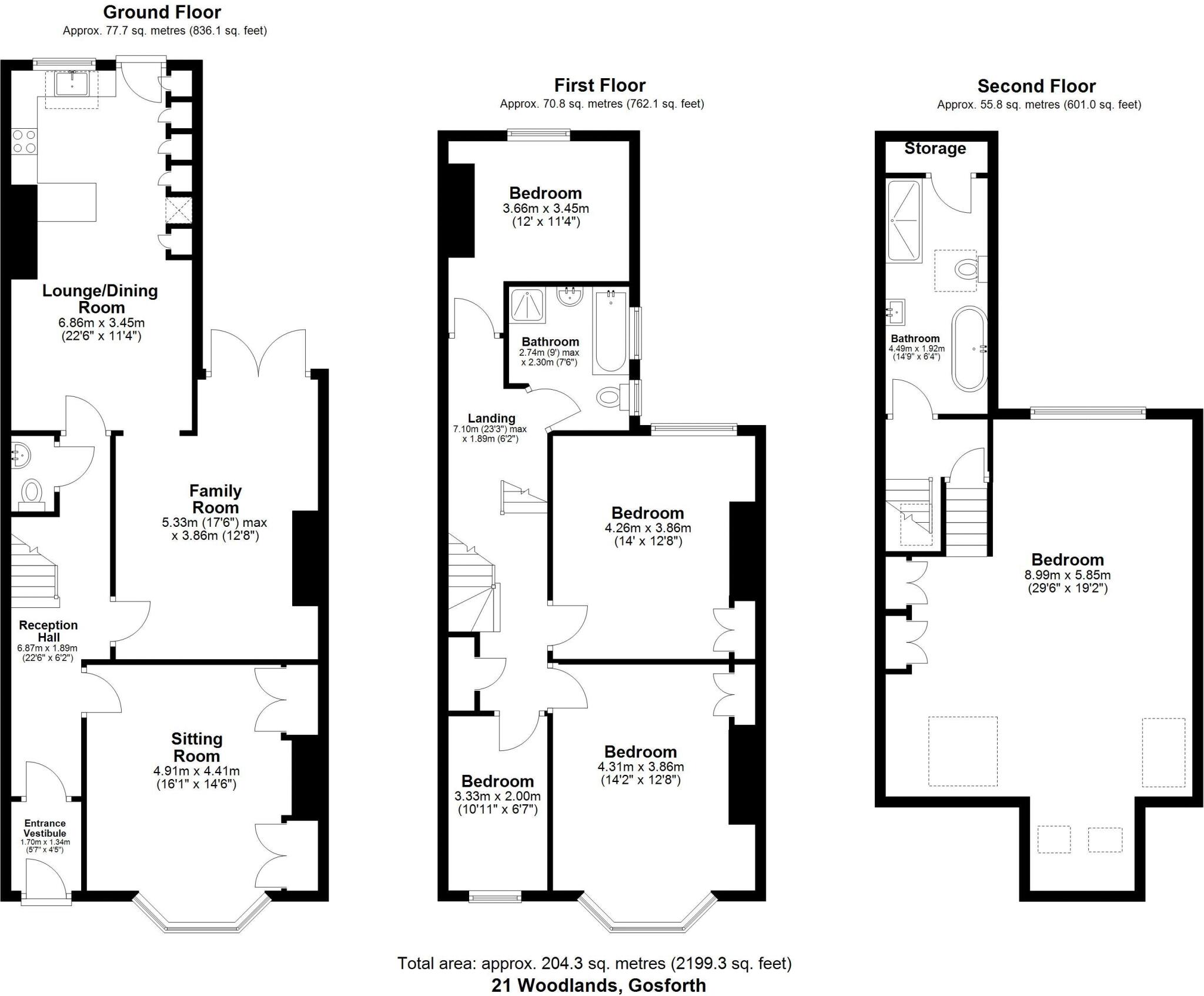 Woodlands, Gosforth, Newcastle Upon Tyne  floorplan