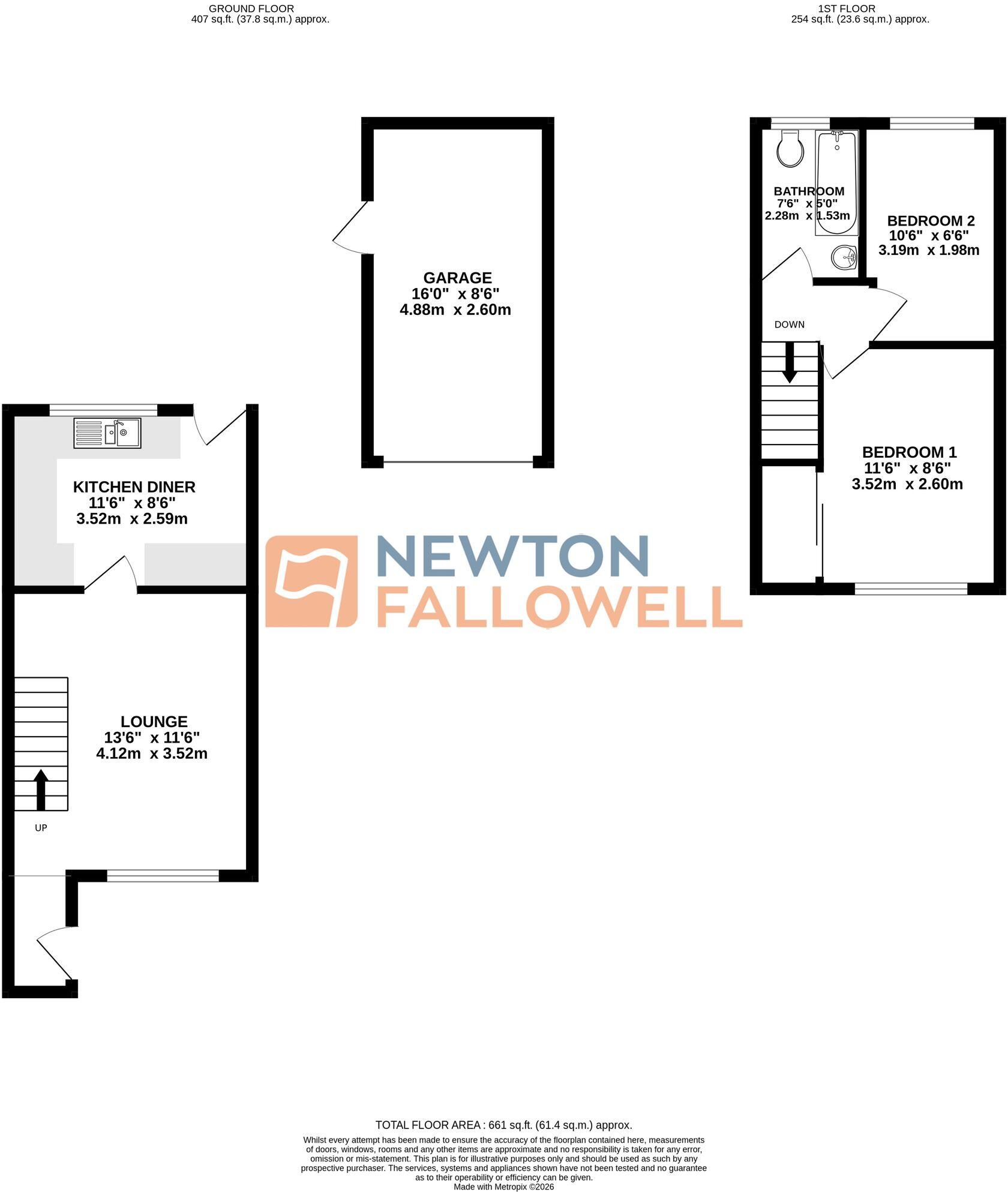 Uldale Way, Gunthorpe, Peterborough, PE4 floorplan