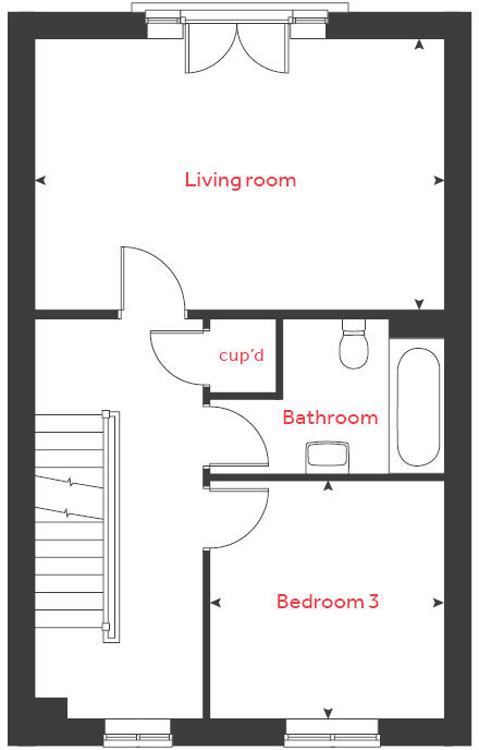 Cork Lane, 
Glen Parva, 
Leicester, , Leicestershire, 
LE2 9JR floorplan