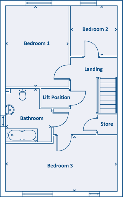 The Circle, Sheffield, Yorkshire, S2 1AJ floorplan