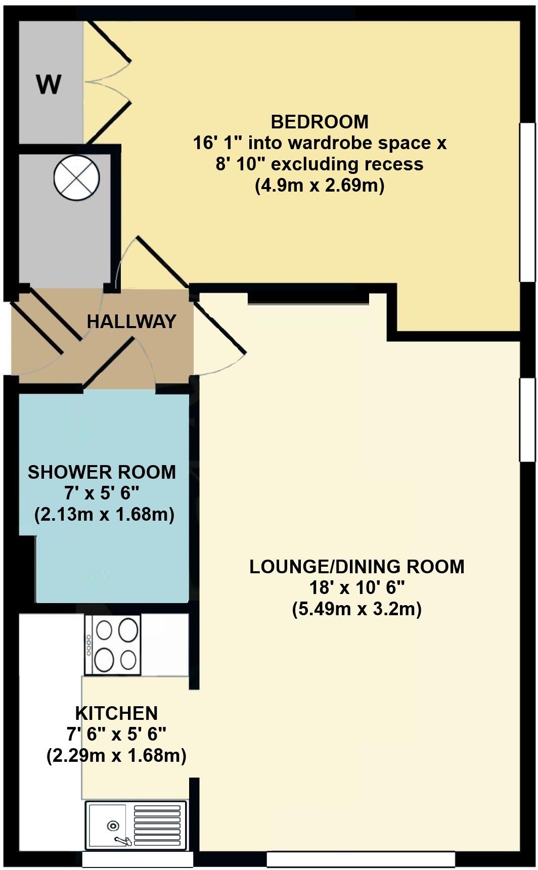 Seldown Road, Poole floorplan
