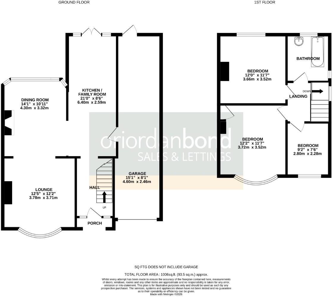 Coaching Walk, Westone, Northampton NN3 floorplan
