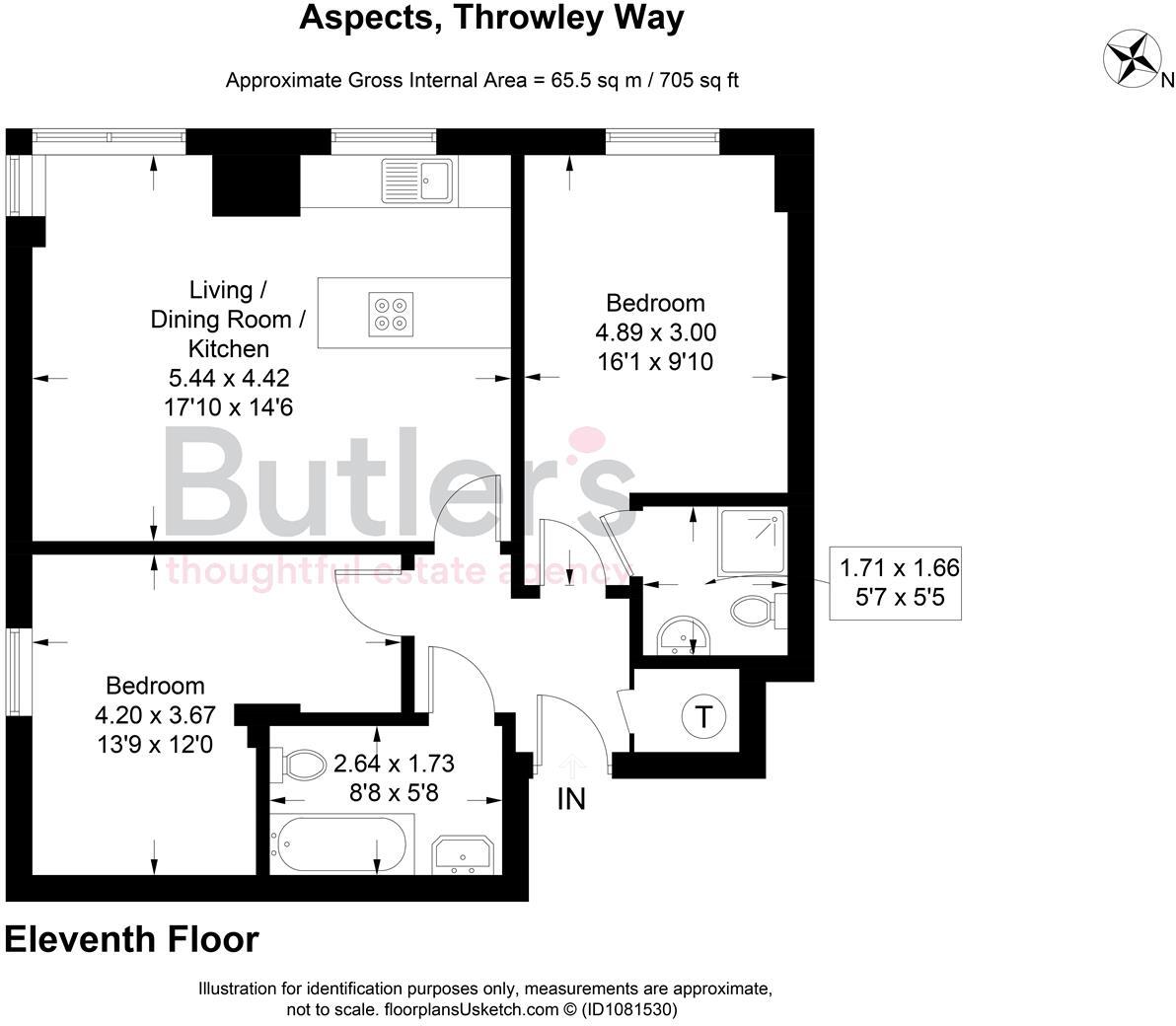 Throwley Way, Sutton floorplan