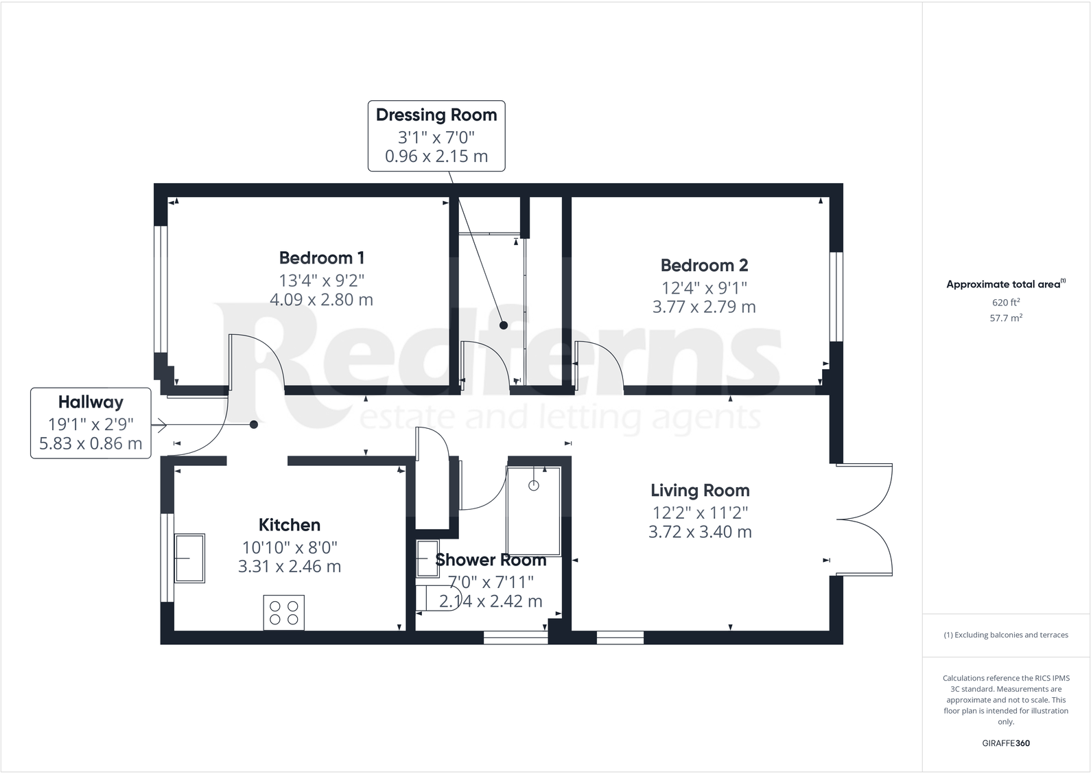 Little Close, Ottery St. Mary, EX11 1BL floorplan