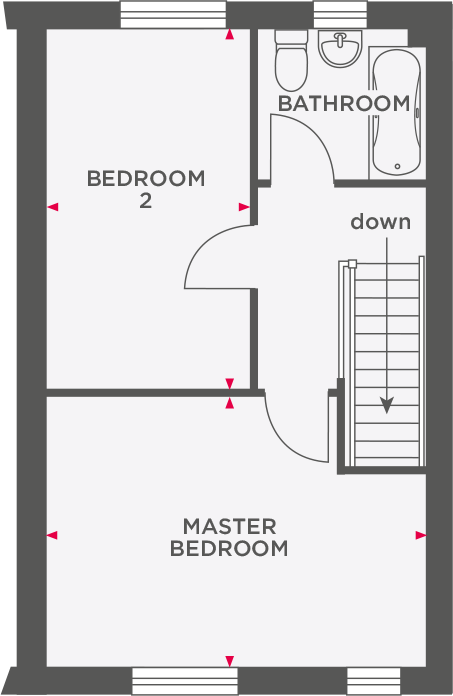 Molbrook Road,
South Molton,
Devon,
EX36 floorplan
