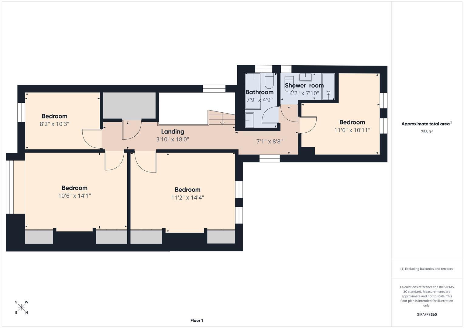Beech Grove, Whitley Bay floorplan