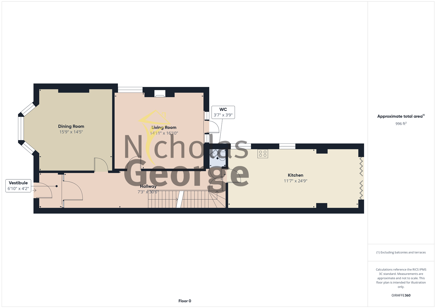 Prospect Road, Moseley, Birmingham floorplan