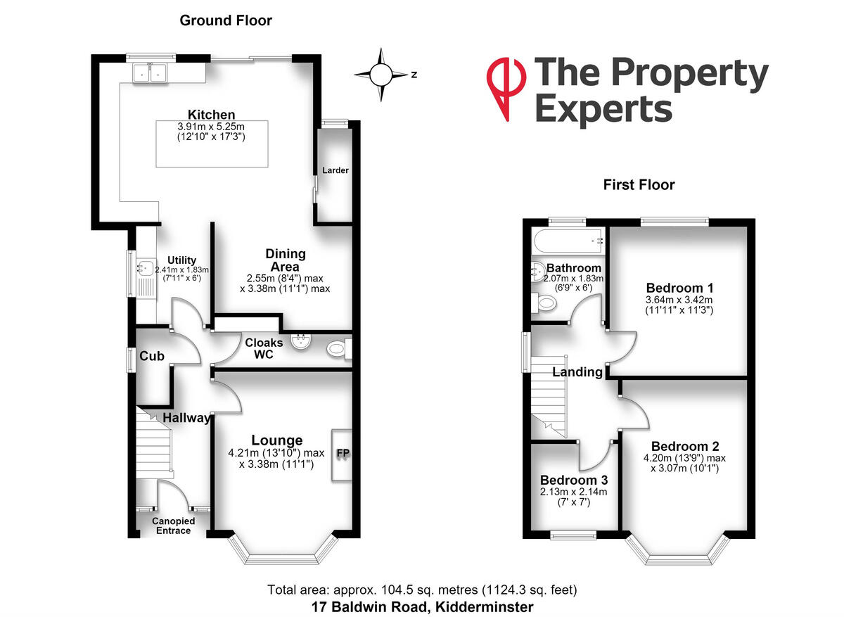 Baldwin Road, Kidderminster, DY10 floorplan
