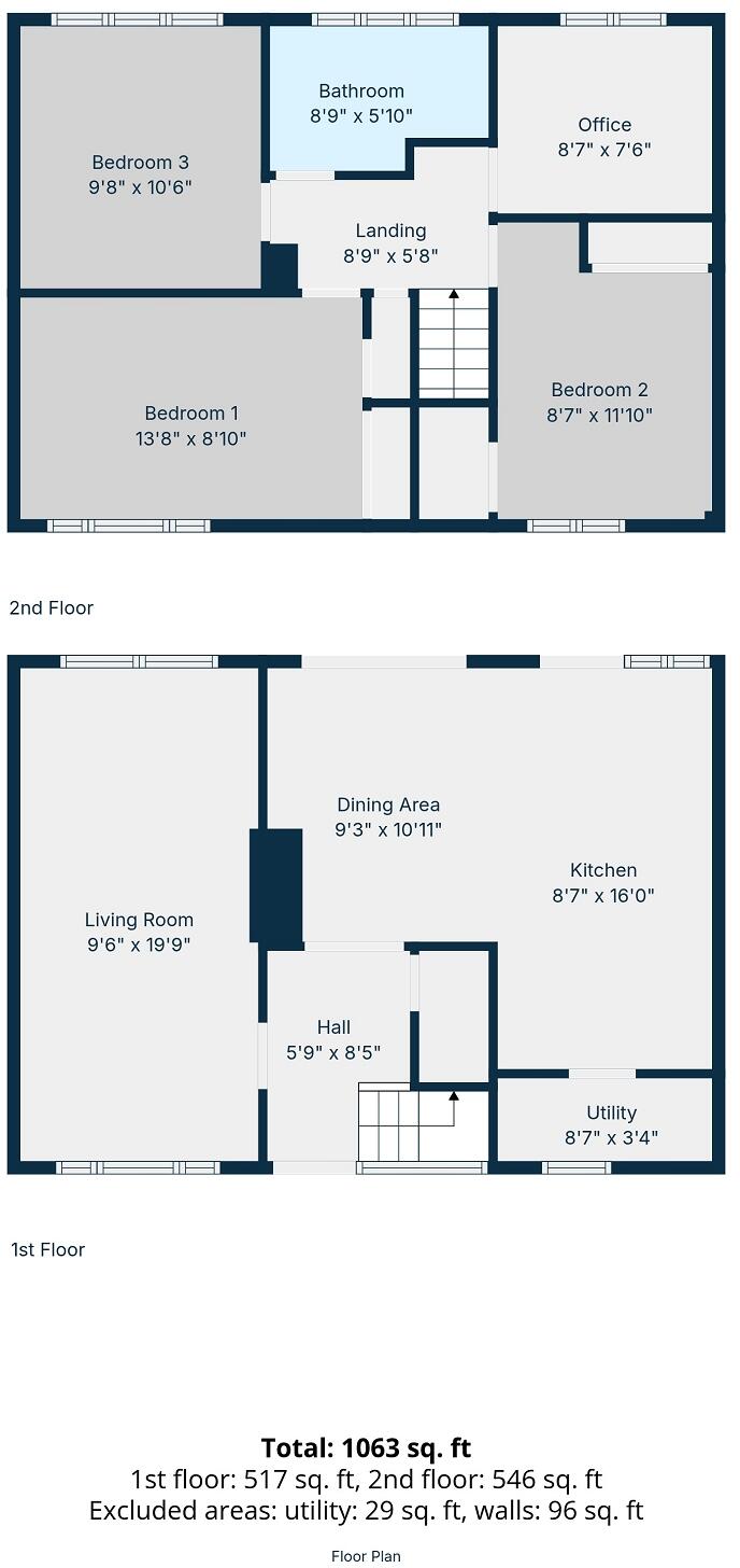 Pendleton Green, Liverpool, Merseyside. L26 1UX floorplan