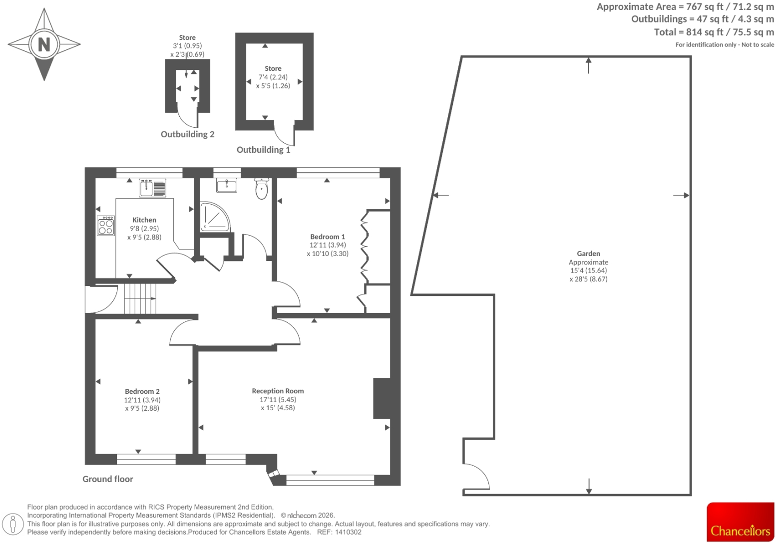 Queensway, Maidenhead floorplan