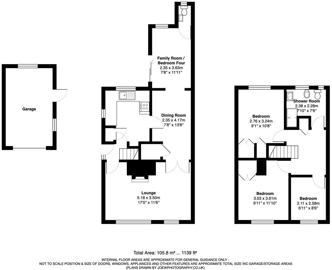 4 Easthall Close, Brewood, Stafford, ST19 9EX floorplan