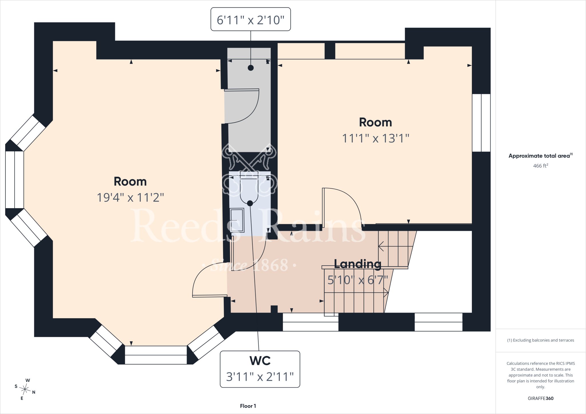 New Queen Street, Scarborough, YO12 floorplan