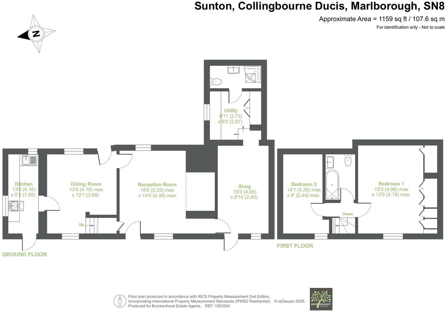 Sunton, Collingbourne Ducis, Marlborough, SN8 3DZ floorplan