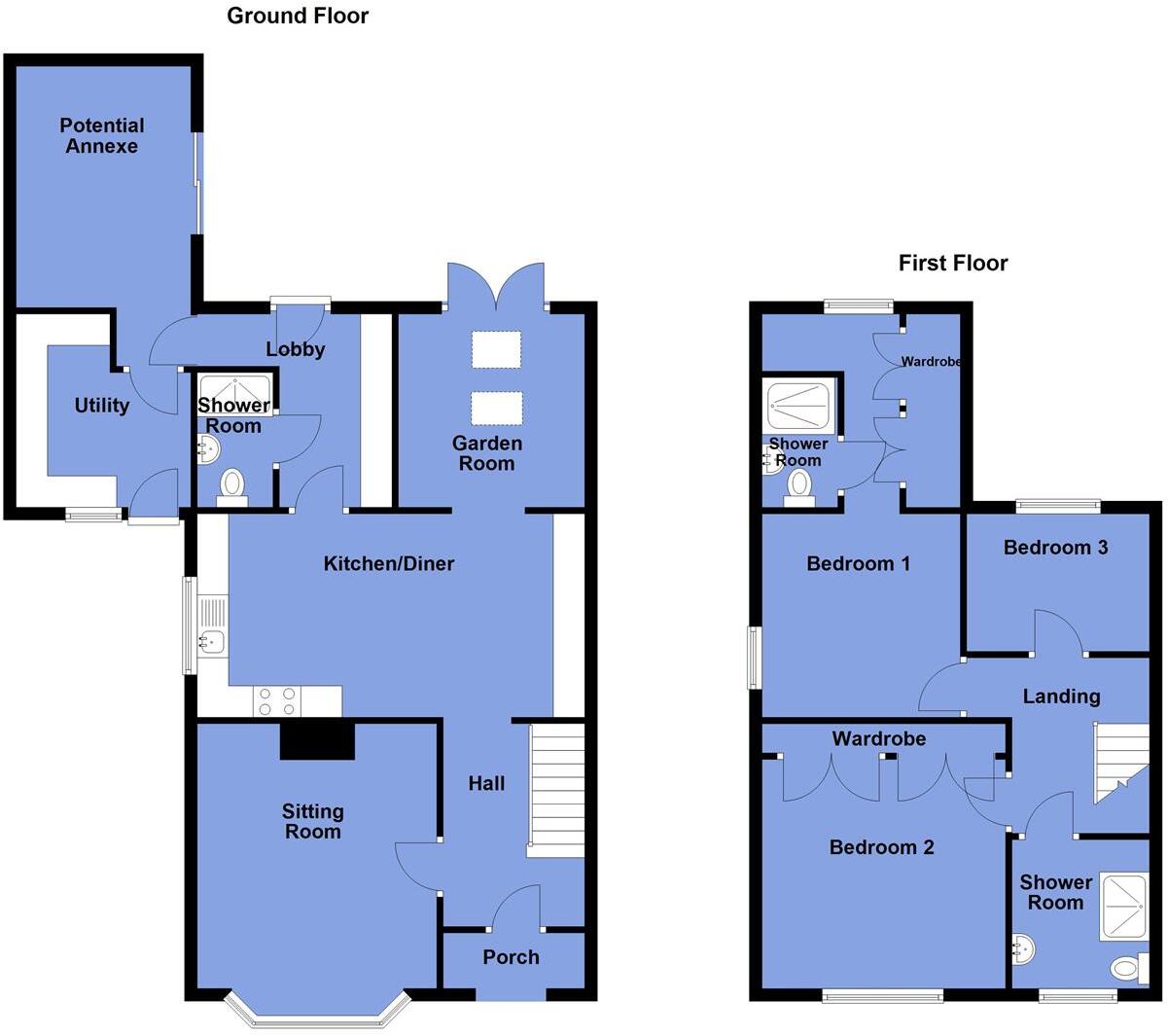Queens Road, Freshwater floorplan