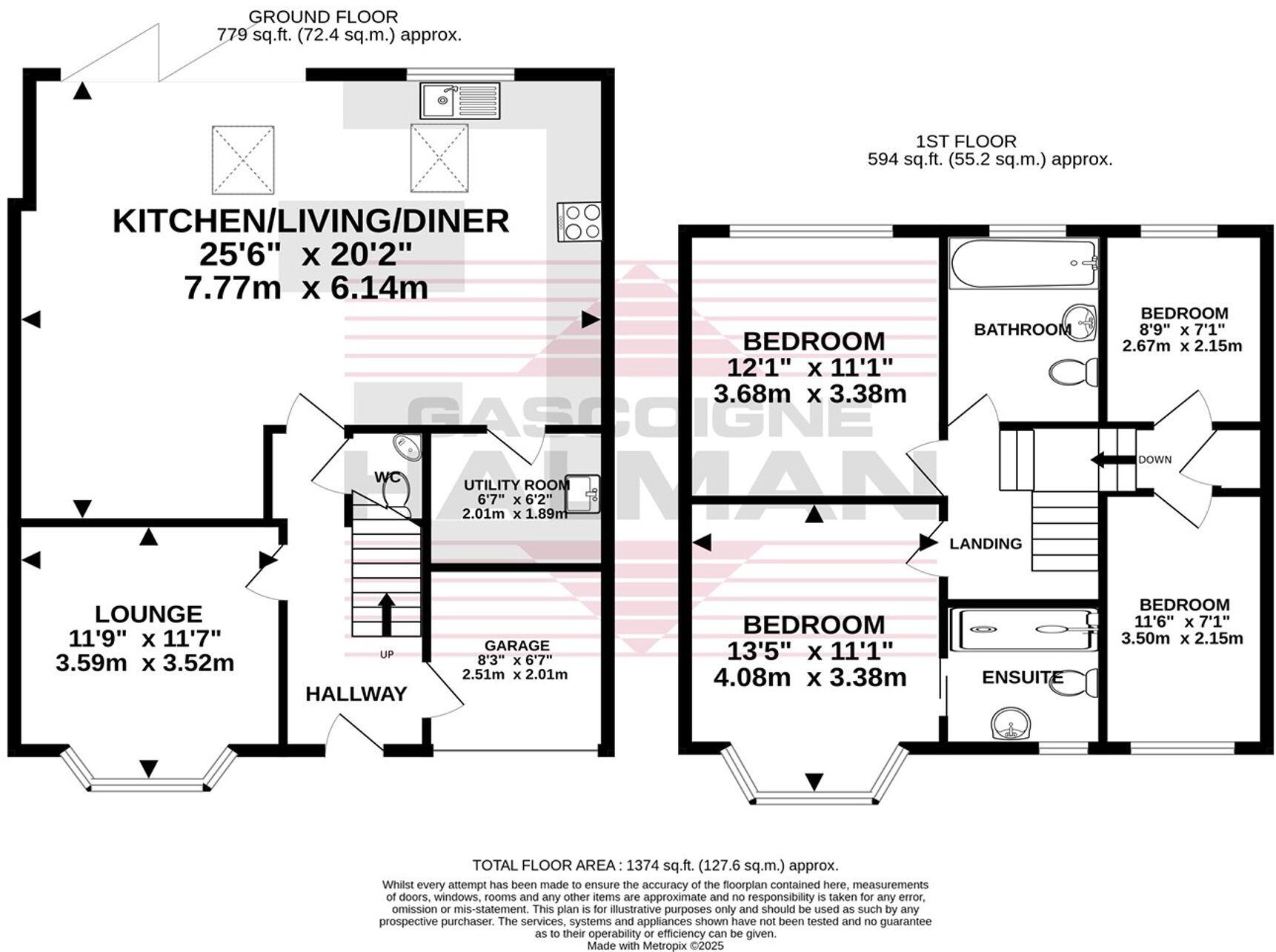 Hurstvale Avenue, Heald Green, SK8 floorplan