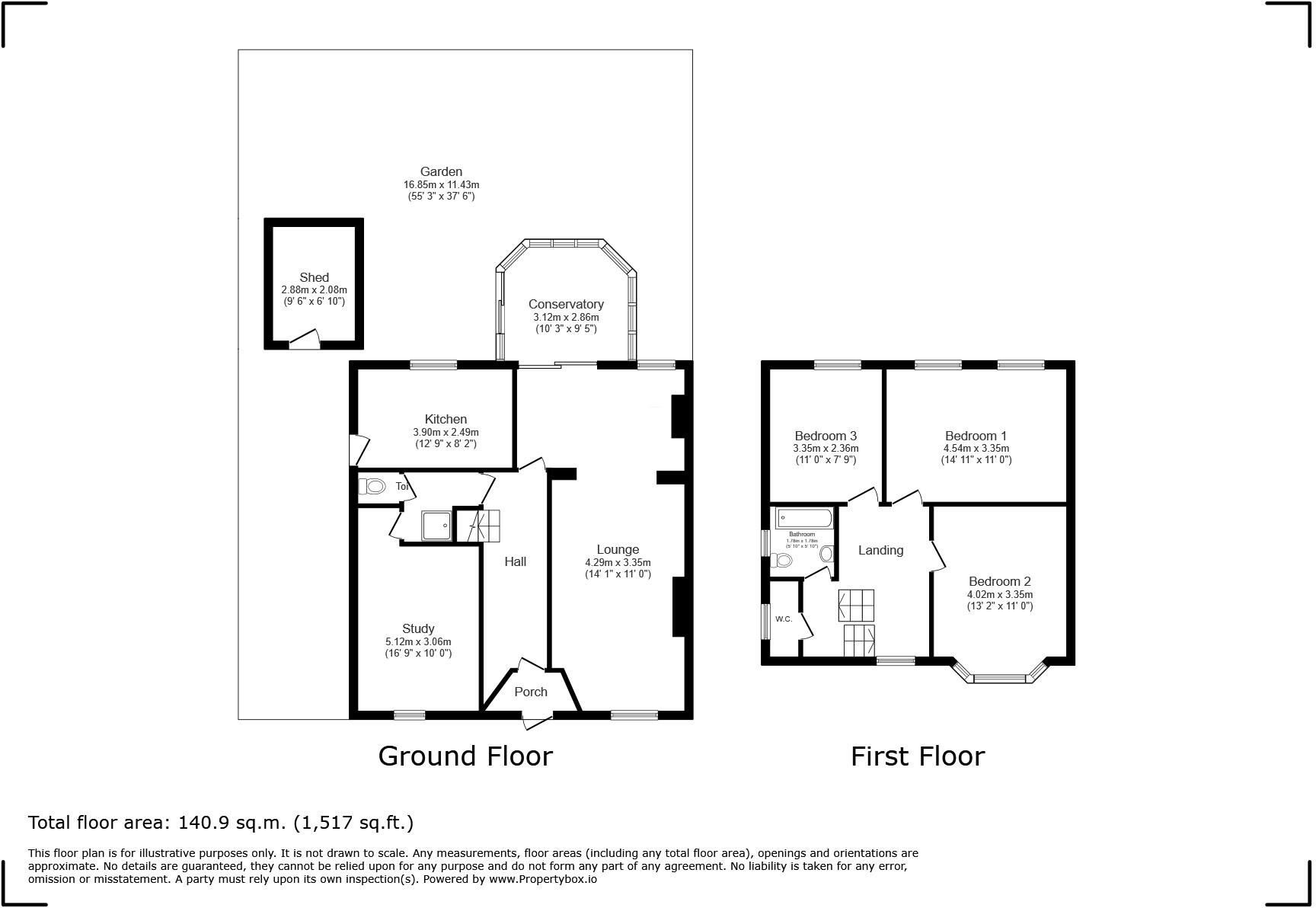Eltham Road, London, SE9 floorplan