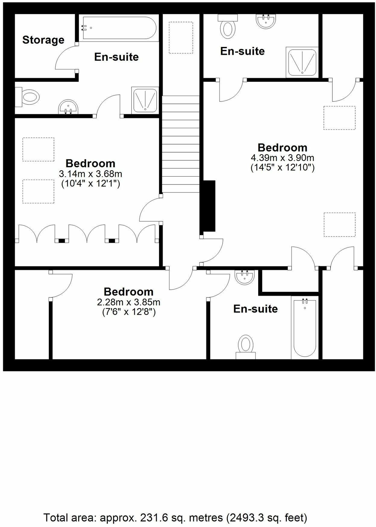 The Dairy, 12 Bank House Farm, Guyzance, Morpeth, Northumberland floorplan