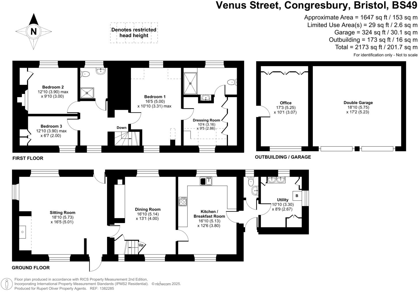 Venus Street, Congresbury, Somerset, BS49 floorplan