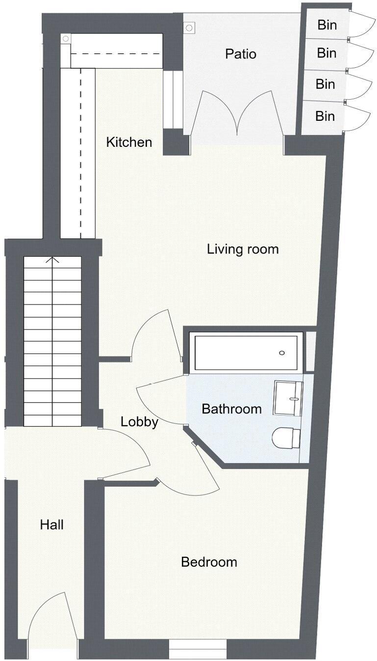Newland Street, Gloucester, GL1 floorplan