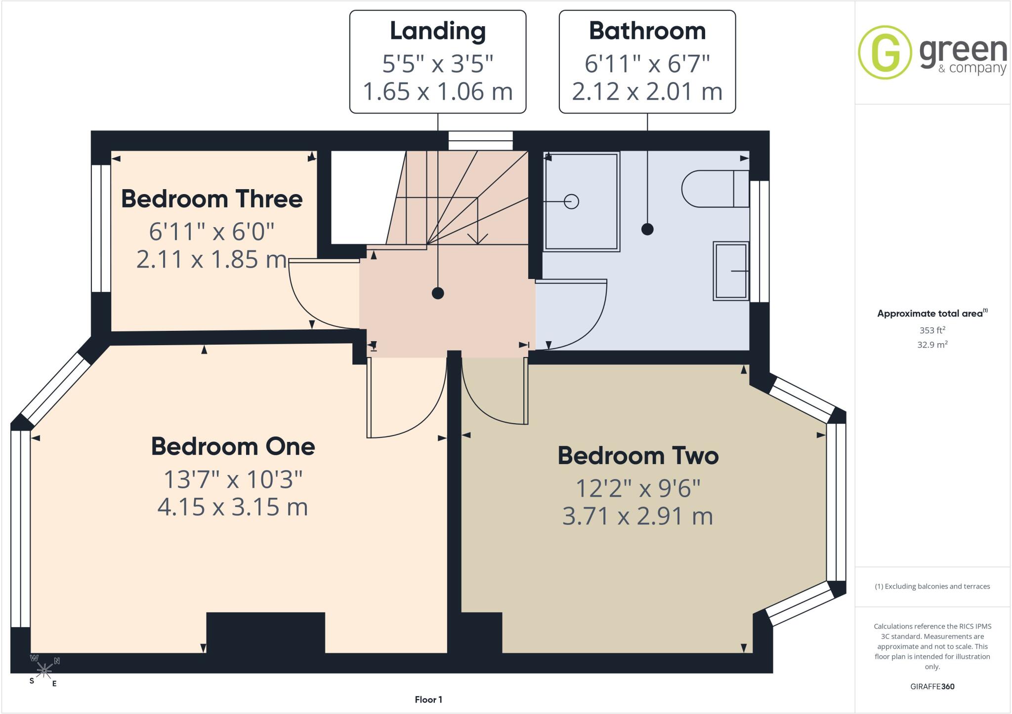 Bonsall Road, Birmingham, B23 floorplan
