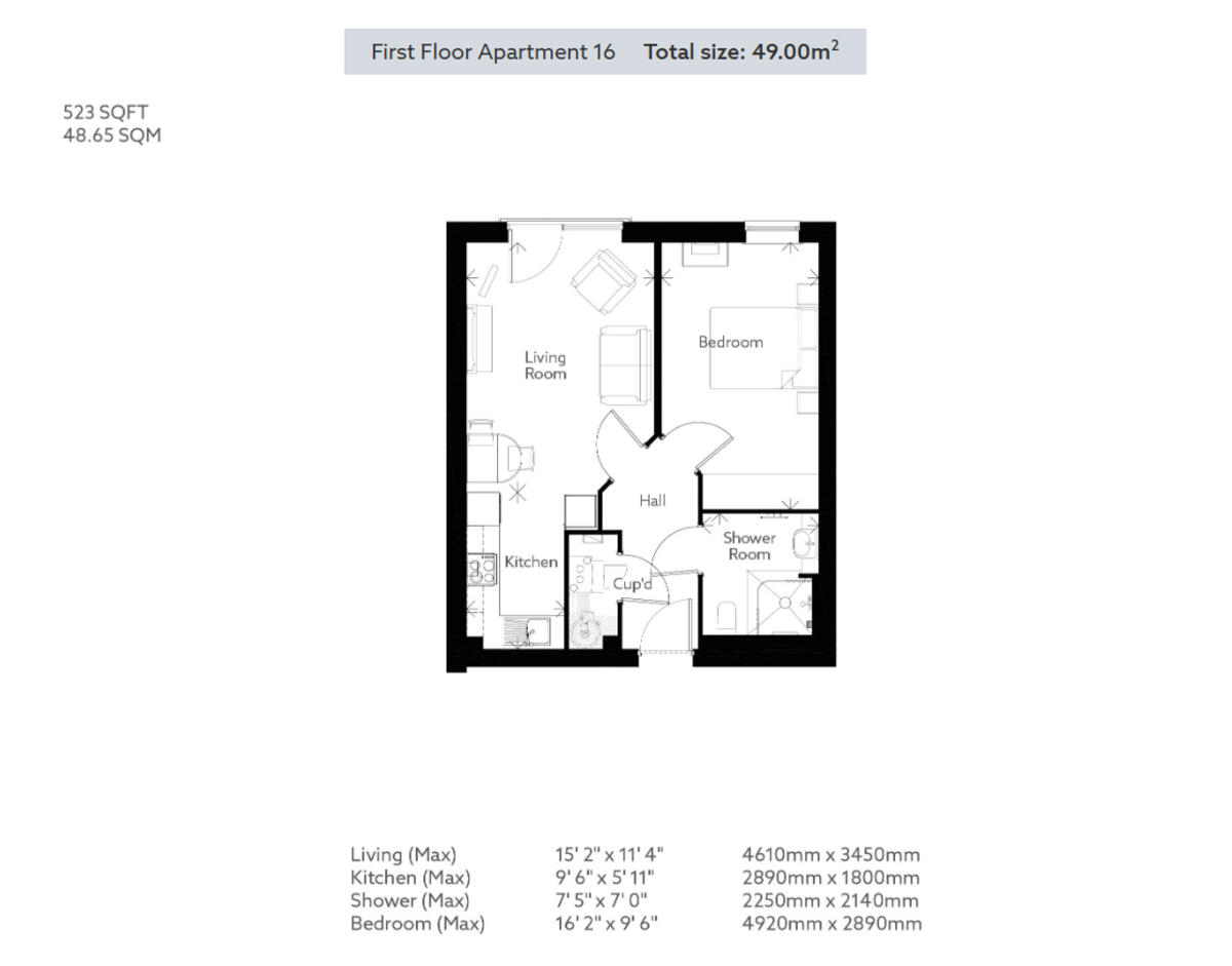 London Road, Bagshot floorplan