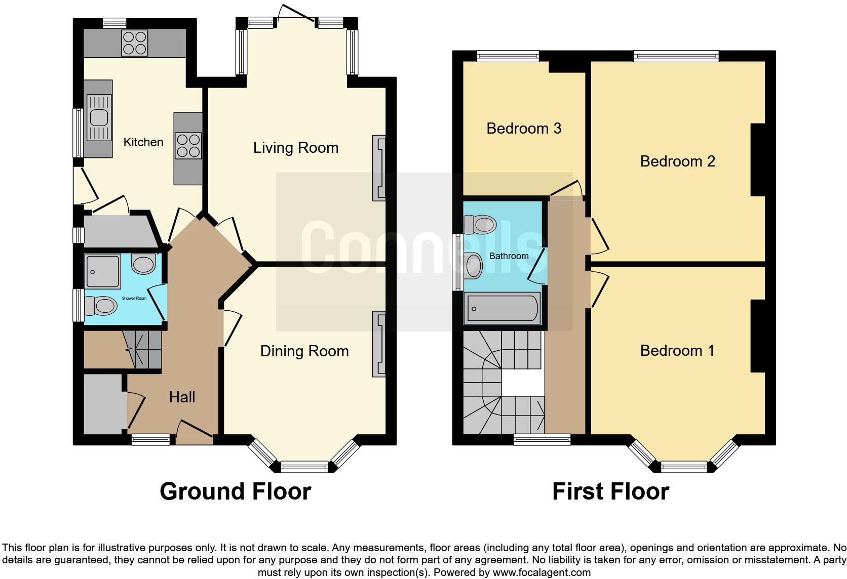 Higham Lane, Nuneaton floorplan