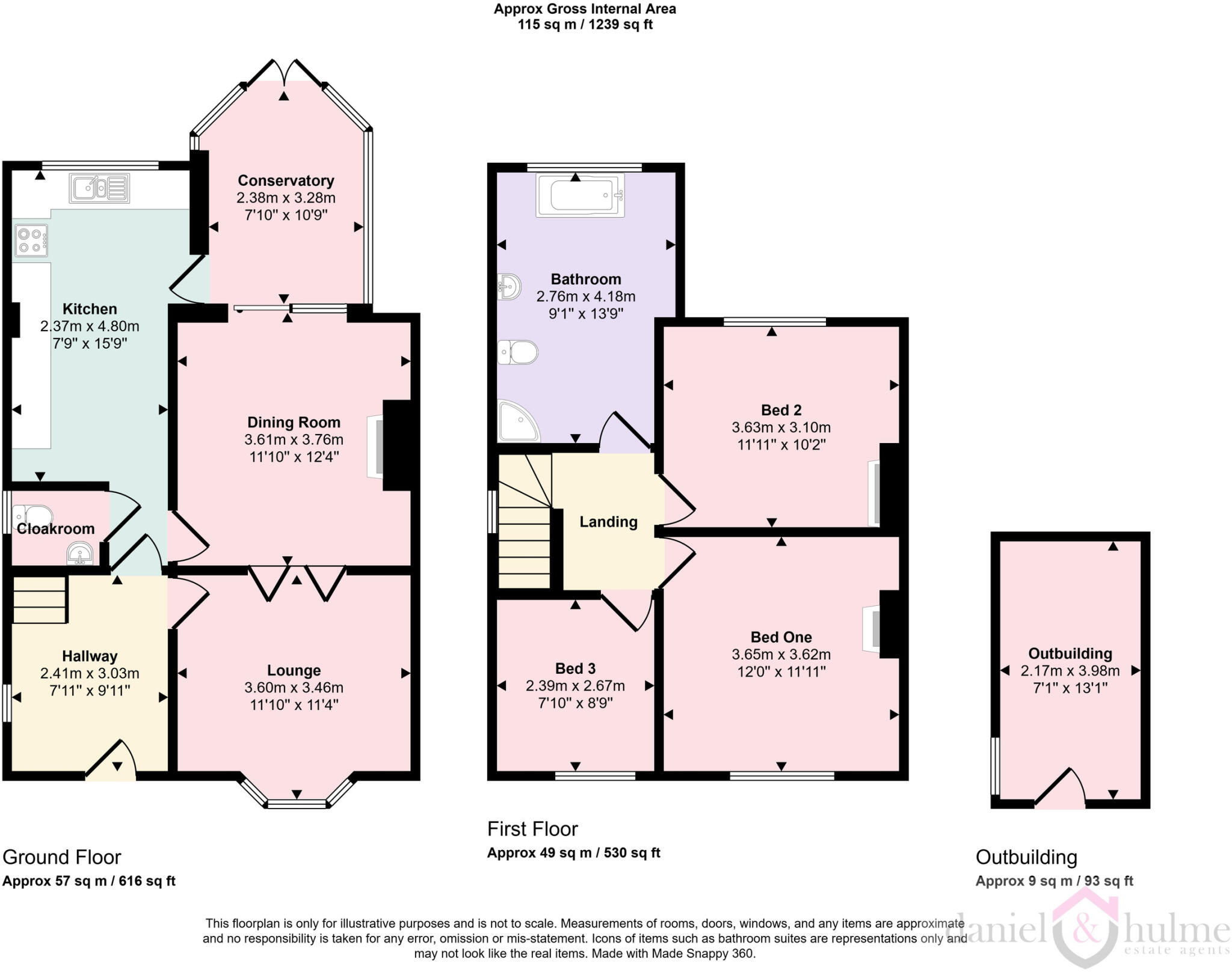 Cheadle Road, Cheddleton, Staffordshire floorplan