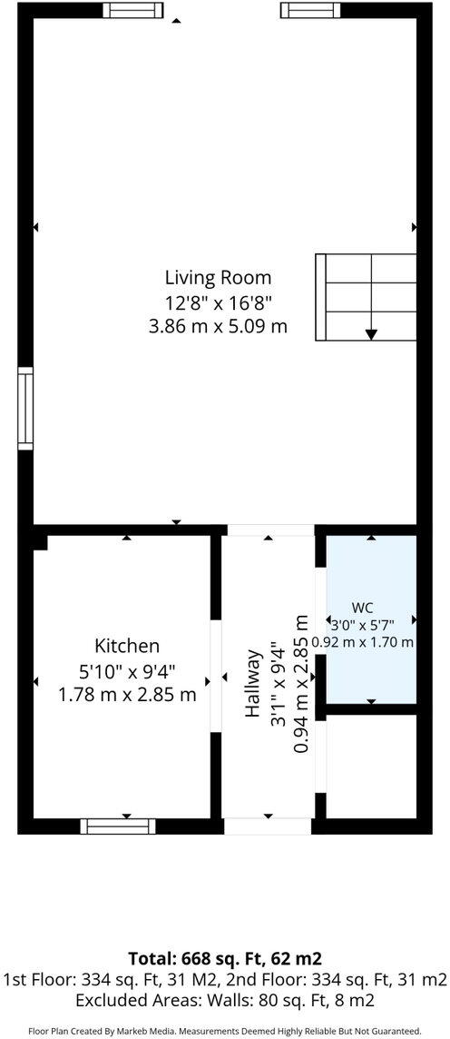 Woolley Drive, Fradley, WS13 8ZY floorplan
