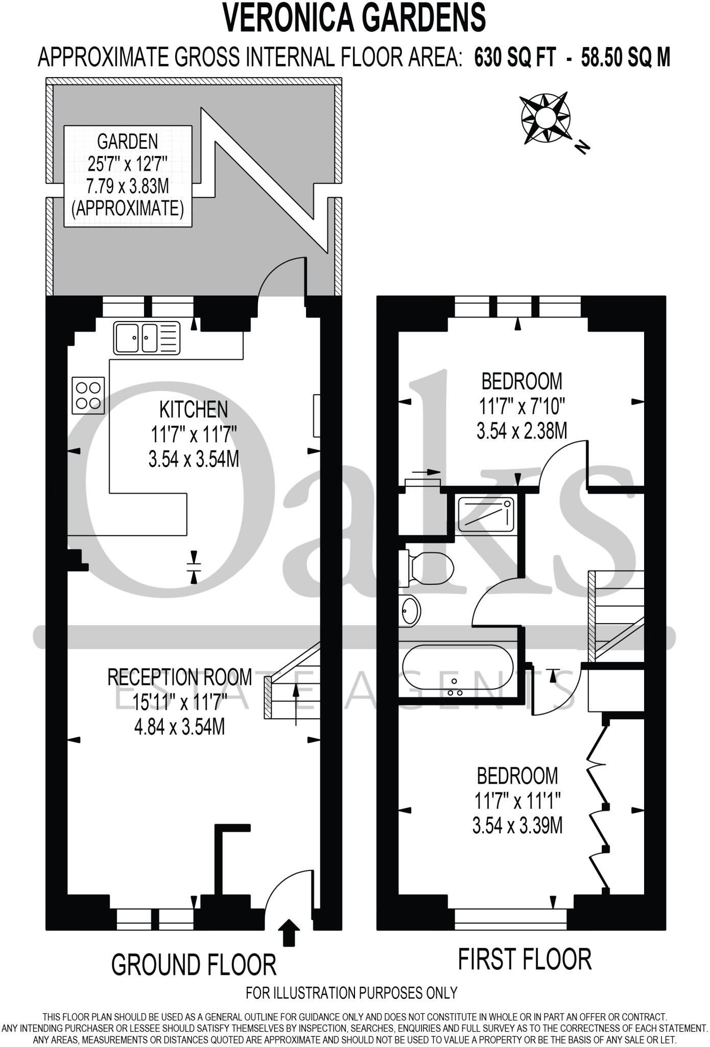 Veronica Gardens, Streatham Vale floorplan