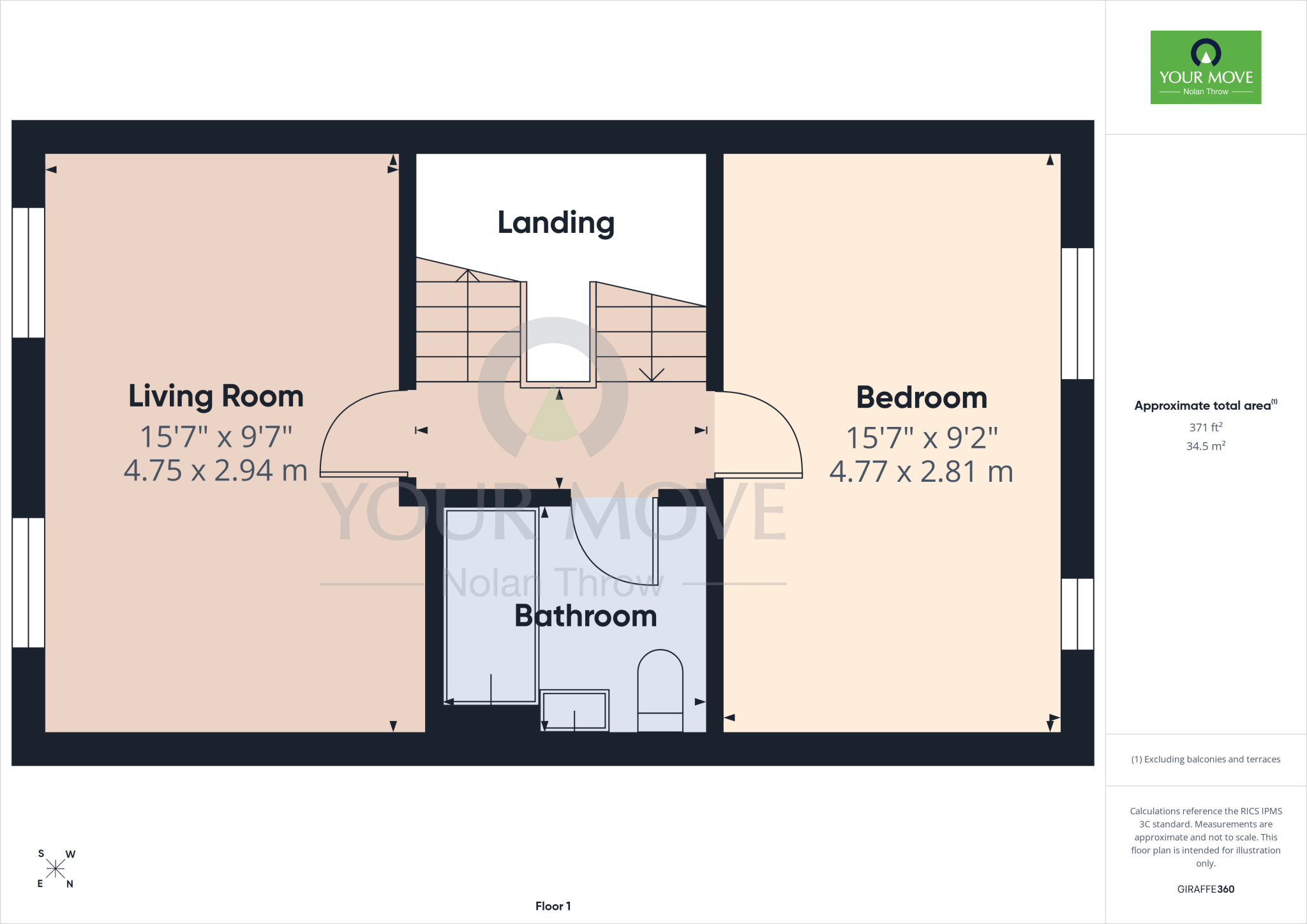 Bramble Close, Little Billing, Northampton, NN3 floorplan